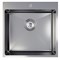Мойка настол.монтаж 50х50 (2,0) вып 3 1/2  MIXLINE PRO 20см с сифоном (сатин) 556573