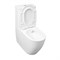 Унитаз-компакт безободковый WAVE ALEO Tornado1.0, гор,ниж,2-кн.арм, дюро,м/л,быстр,БЕЛЫЙ глянец NEW 556012