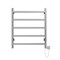 Полотенцесушитель MIXLINE FAVORITE  60х50 (таймер, 302 Вт, 5 перекладин) электрический МАТОВЫЙ ХРОМ 557208