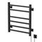 Полотенцесушитель MIXLINE FORTUNE  60х50 (таймер, 323 Вт, 6 перекладин) электрический ГРАФИТ 557655