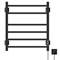 Полотенцесушитель MIXLINE FORTUNE  60х50 (таймер, 323 Вт, 6 перекладин) электрический ГРАФИТ 557655