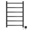 Полотенцесушитель MIXLINE CAPELLA  80х50 (таймер, 336Вт, 5 перекладин + ПОЛКА) электрический ГРАФИТ 557648