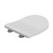 Сиденье для унитаза  WAVE SILUET дюропласт, микролифт, БЕЛЫЙ глянец 555404