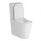 Унитаз-компакт анатомический WAVE SILUET Tornado3.0 гор,ниж,2-кн.арм,дюро,м/л,быстр,БЕЛЫЙ глянец 555401