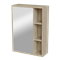 Зеркальный шкаф "МИЛТОН-50" Дуб сонома (ЛДСП) 557614
