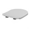 Сиденье для унитаза  WAVE PRIME дюропласт, микролифт, БЕЛЫЙ глянец 557191