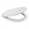 Сиденье д/унитаза  WAVE W-U-1pp полипропилен БЕЛЫЙ глянец (Формат,Эталон,Элегант) 15 557381