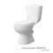 Унитаз-компакт "Позитано" МС Инкоэр-Б1 (ниж.подв.,гор. выпуск,сид.полип.1кн белая, арм.) КЕРАМИН 557984