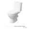 Унитаз-компакт "Толедо" МС Инкоэр-Б1 (ниж.подв.,кос. выпуск,сид.полип.1кн белая, арм.) КЕРАМИН 557981