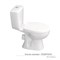Унитаз-компакт "Позитано" ЖС Инкоэр (ниж.подв.,гор. выпуск,сид.дюропласт 2кн. хром, арм.) КЕРАМИН 558163