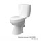 Унитаз-компакт "Лаго" ЖС Инкоэр (ниж.подв.,кос. выпуск,сид.дюропласт 2кн арм.) КЕРАМИН 558165