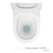 Унитаз-компакт "Санти" R ЖС безободковый (ниж.подв.гор.выпуск,сид.дюропласт 2кн.арм.КНР) КЕРАМИН 558160