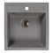 Мойка ML-GMS110 СТАНДАРТ прямоугольная, темно-серый (309), 497*440*175мм 558095