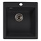 Мойка ML-GMS118 СТАНДАРТ прямоугольная, черный (308), 492*417*190мм 558104