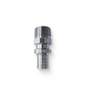 Муфта аксиальная Н 17 х 1/2", Therm S, латунь хромированная 880188