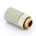 Муфта пайка-В 20х3/4"ЕК с накидной гайкой, PPR/латунь 862245