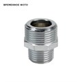 Ниппель укороченный НН 1" x 3/4" бронза хромированная 876921