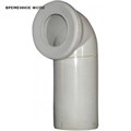 Отвод WC ПП D110*90° (белое кольцо) СИНИКОН 871236