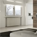 Радиатор TESI 3, H 365 мм, 20 секций, подкл. 25 (1/2" вентиль сверху) 866046