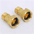 Разъемное соединение для водосчетчика 1/2"x3/4" пломбируемое 873235