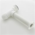 Сифон бутылочный для раковины 1 1/4" x 40 мм с нерж. peшeткой DN63, пластик, белый 887046