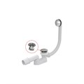 Слив-перелив Alcaplast click-clack, металл, хром 861502