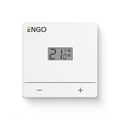 Термостат ENGO Easy комнатный накладной, с дисплеем, 2хAAA, белый 859108