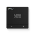 Термостат ENGO Easy комнатный накладной, с дисплеем, 2хAAA, черный 872676