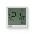 Термостат ENGO One комнатный встраиваемый, программ. с дисплеем, датчик влажности, WiFi / Zigbee, бе 877525