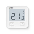 Термостат ENGO комнатный встраиваемый, программ. с дисплеем, WiFi, белый 871833