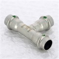 Тройник пресс 15 нерж.сталь Sanpress Inox SC-Contur 874924