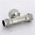 Тройник пресс-В 18x3/4'x18 нерж.сталь Sanpress Inox SC-Contur 864191