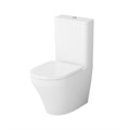 Унитаз напольный пристенный Hatria Sculture 37 х 62,5 см, белый 863858