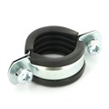 Хомут 1" (32-37 мм) с резиновым уплотнителем 868740