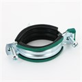 Хомут KSB2 М8/М10 (54-58 мм) 2-х винт. с уплотн. epdm, быстрый замок 861910