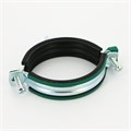 Хомут KSB2 М8/М10 (80-83 мм) 2-х винт. с уплотн. epdm, быстрый замок 857441
