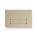 Кнопка смыва РЕХАУ NOVA ELLIPSE 001 пластик, золотой, матовый 918299