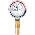 Термоманометр ТМТБ-31P.1 80/16 (1/2", 16 бар, 120'С, 2,5) радиальный 916198