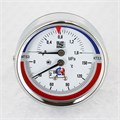 Термоманометр ТМТБ-31Т.1 80/16 (1/2", 16 бар, 150'С, 2,5) аксиальный 916227