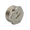 Заглушка 1'' нар с контр отв VRT® никель 503075