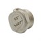 Заглушка 1/2'' нар с контр отв VRT® никель 503076