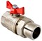 Кран шаровой со сгоном 1/2'' бабочка VALTEC VT.227 508694