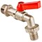 Кран водоразборный шаровой 3/4'' рукоятка, с носиком VT.051 VALTEC 508902