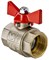 Кран шаровой 1'' вн/вн бабочка VALTEC VT.217 508689