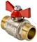 Кран шаровой 1/2'' нар/нар бабочка VALTEC VT.219 508693