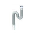 Гофра 1 1/2"*40/50 D155 (1500 мм) с гайкой UNICORN 541221