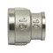Муфта переходная 1/2'' - 3/8'' вн/вн VRT® никель 503043