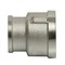 Муфта переходная 1/2'' - 3/8'' вн/вн VRT® никель 503043