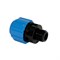 Муфта переход. ПЭ с нар. труб. резьбой 20х3/4'' (обж.) ТПК-АКВА 513592