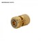 Быстроразъемное соединение 3/4' (19 мм) латунь для шланга 861472